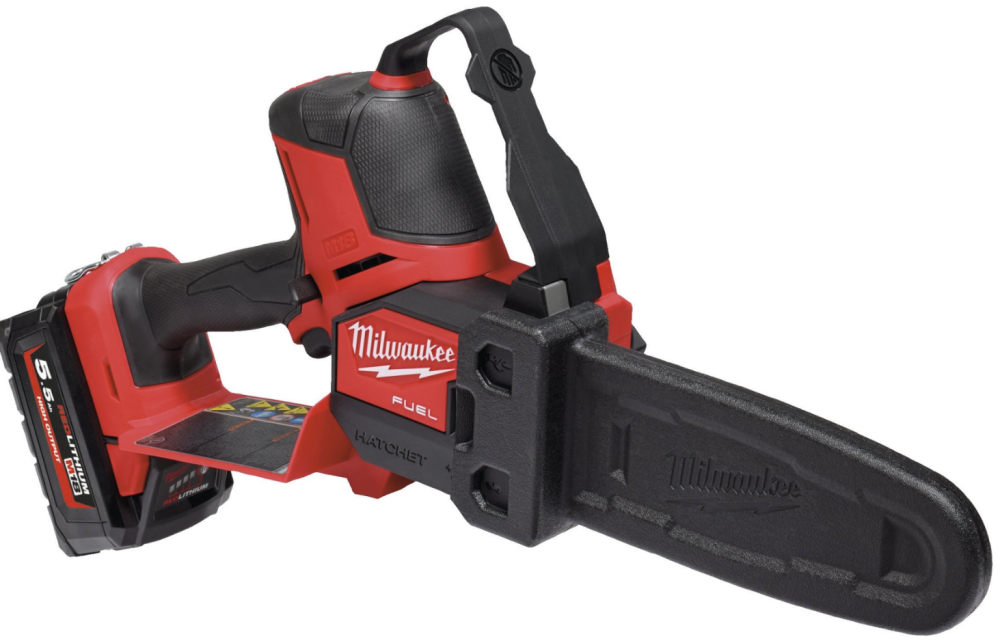 Аккумуляторная цепная пила Milwaukee M18 FHS20-552 (2х5,5 Ач) – фото №1 Аккумуляторная цепная пила Milwaukee M18 FHS20-552 (2х5,5 Ач) – №1