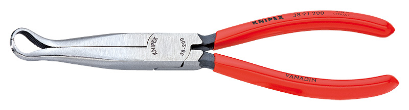 Плоскогубцы Knipex 200 мм, для снятия свечных наконечников (3891200) – №1