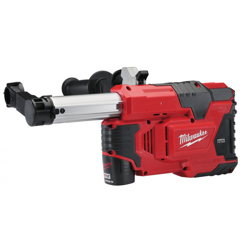 Аккумуляторная система пылеудаления Milwaukee M12 DE-0C – фото №1 Аккумуляторная система пылеудаления Milwaukee M12 DE-0C – №1