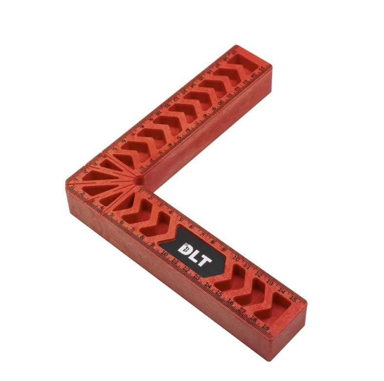 Угольник столярный DLT 160x160 мм пластиковый (86700) – №1