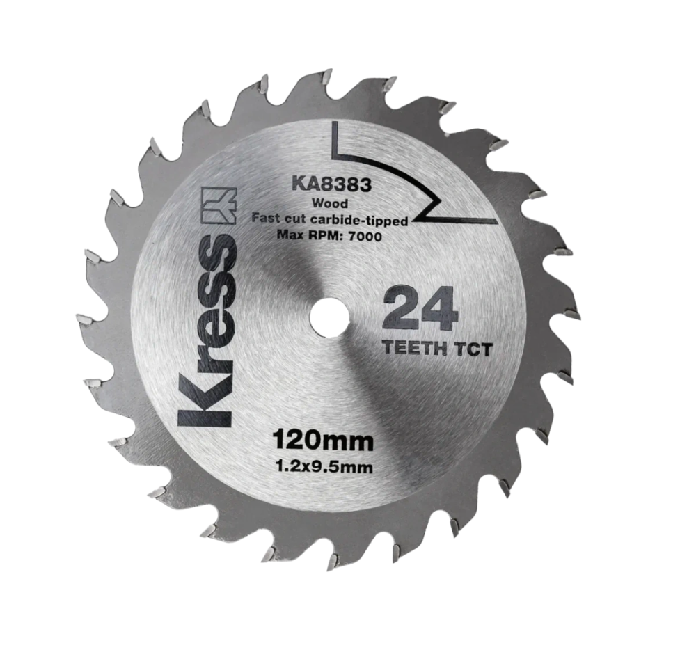 Диск пильный Kress ТСТ по дереву 120х1,2х9,5 мм – №1
