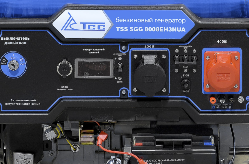 Генератор бензиновый TSS SGG 8000EH3NUA – фото №4 Генератор бензиновый TSS SGG 8000EH3NUA – №4