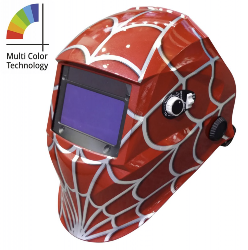 Маска сварщика Aurora Хамелеон SUN-7 Spider с увеличенным светофильтром – №1