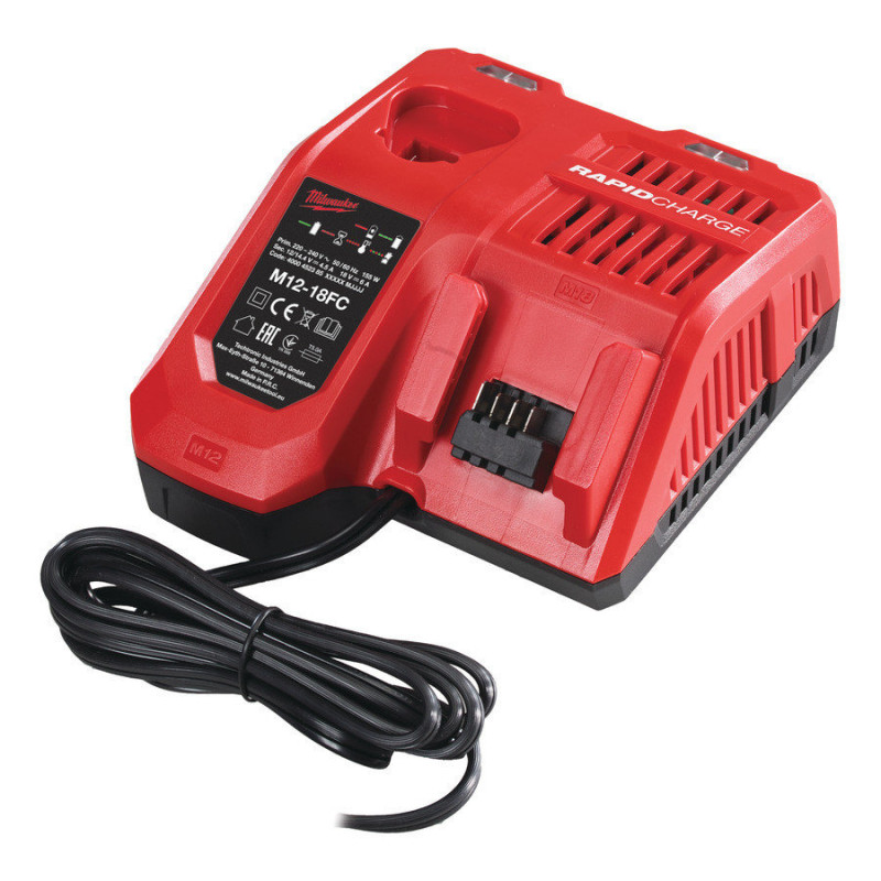 Зарядное устройство Milwaukee M12-18 FC (TURBO) – фото №1 Зарядное устройство Milwaukee M12-18 FC (TURBO) – №1