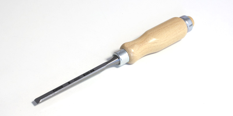Стамеска плоская Narex Wood Line Profi 8мм со светлой рукояткой (810108) – №1