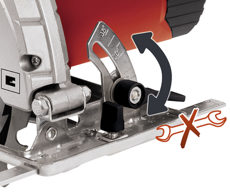 Пила циркулярная Einhell TC-CS 1400 – фото №4 Пила циркулярная Einhell TC-CS 1400 – №4