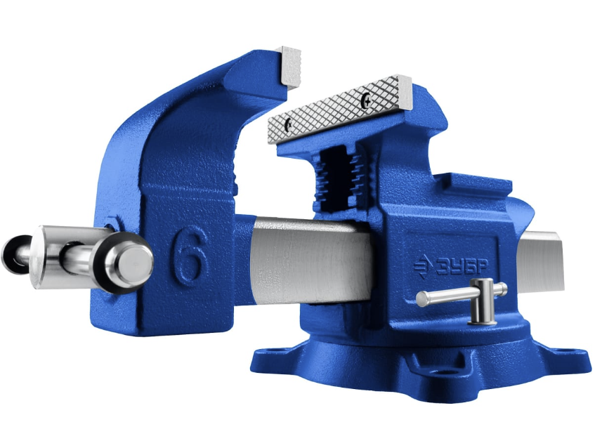 Тиски слесарные Зубр Профессионал 150 мм поворотные – №1