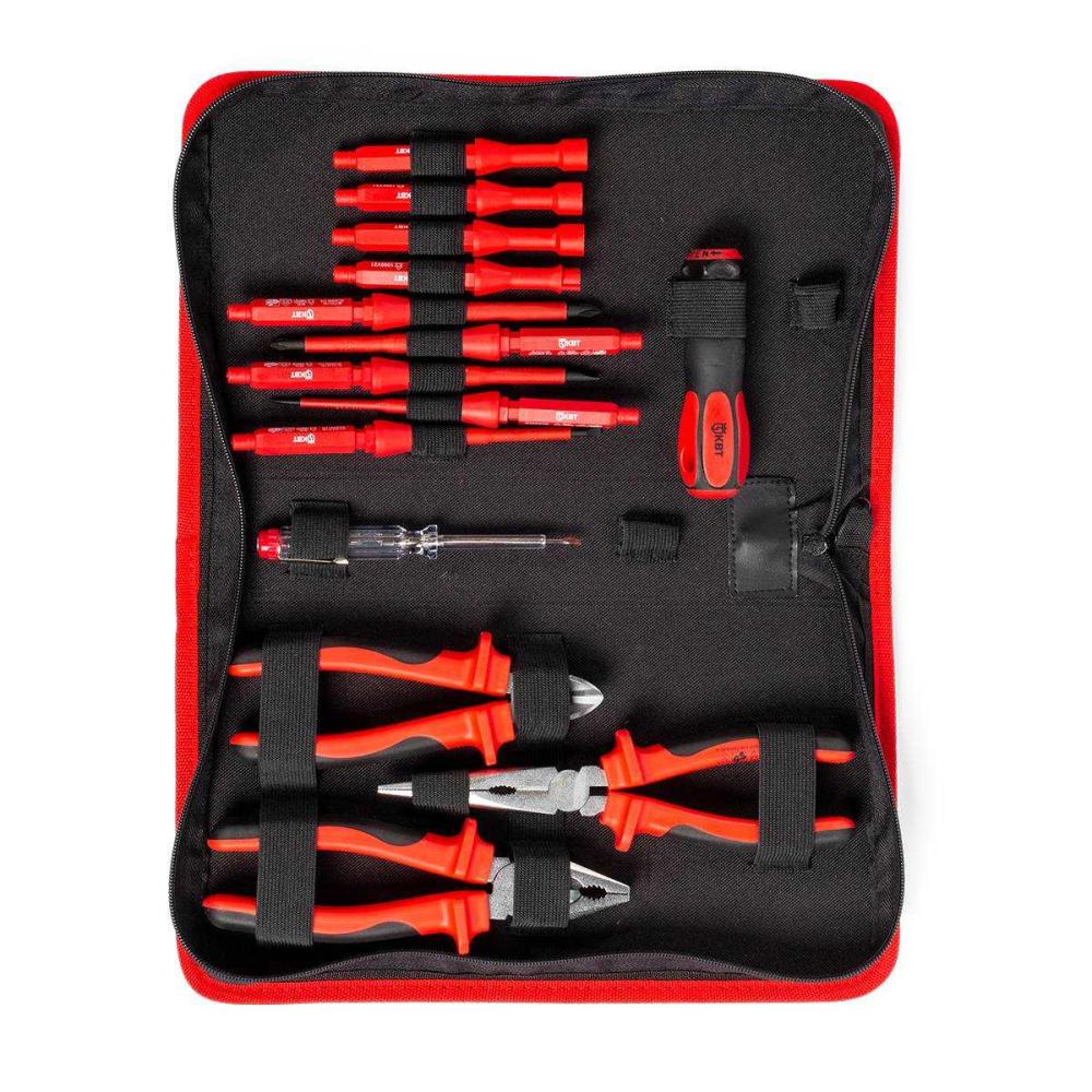 Набор диэлектрических инструментов КВТ Профи НИИ-08 (15 шт) – №1