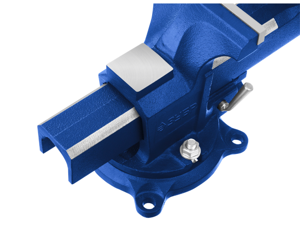 Тиски слесарные Зубр 150 мм быстрозажимные (32707-150) – №2
