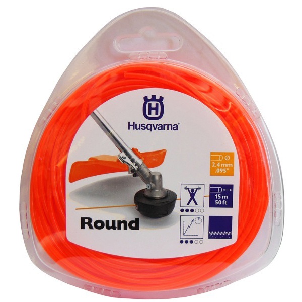 Леска для триммера Husqvarna 3,0 мм/10 м круглая – №1