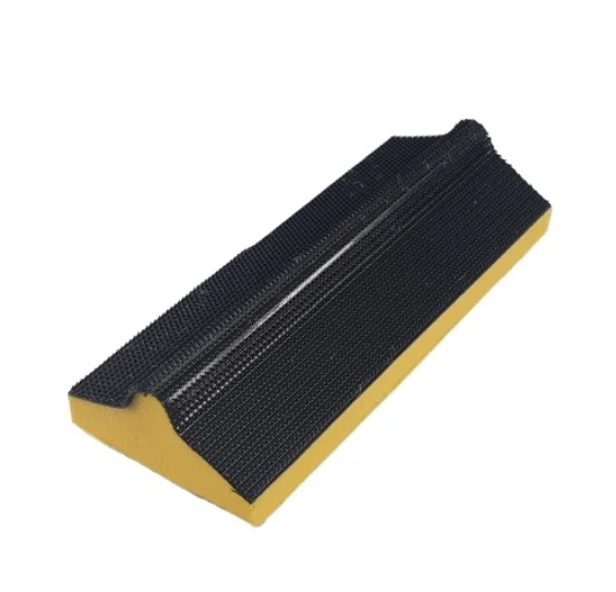 Профильная шлифовальная база под липучку Uniqtool 97x39 мм конусная – №1