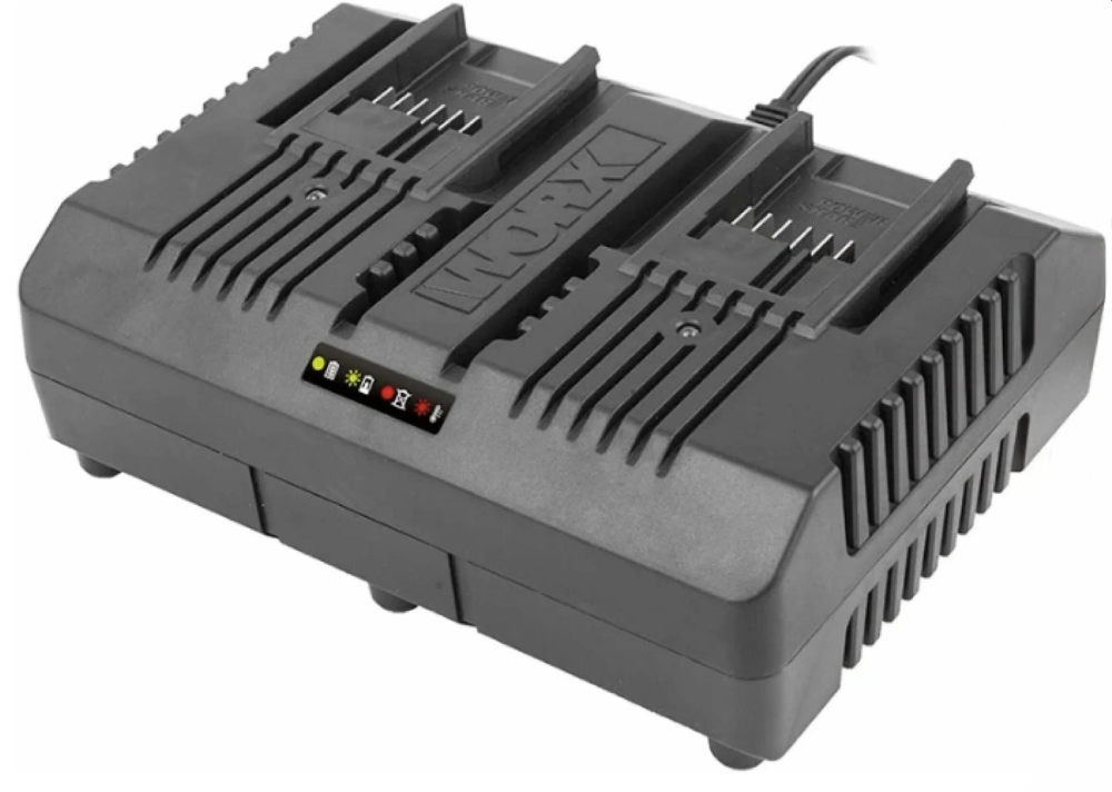 Зарядное устройство Worx WA3883 20V двойное – №1
