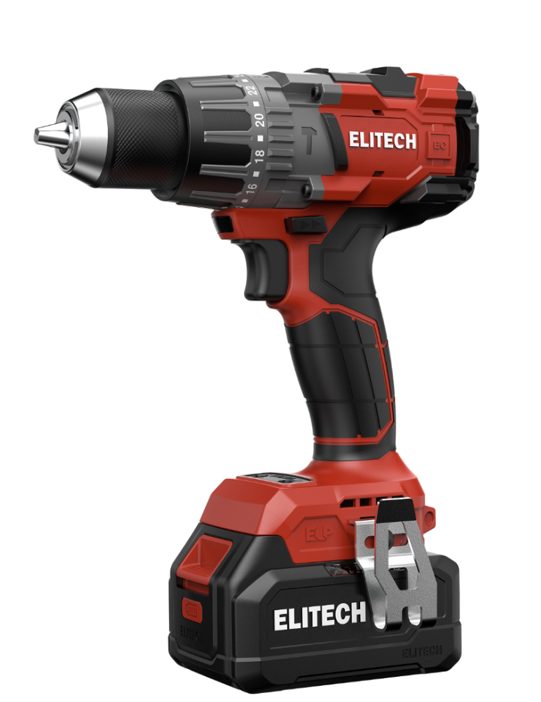 Аккумуляторная ударная дрель-шуруповерт Elitech ДА 21УБЛ2 (2х4,0 Ач) (E2201.048.02) – фото №1 Аккумуляторная ударная дрель-шуруповерт Elitech ДА 21УБЛ2 (2х4,0 Ач) (E2201.048.02) – №1