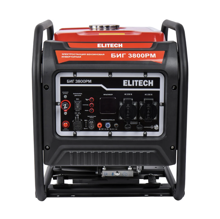 Генератор бензиновый Elitech БИГ 3800РМ инверторный – №1