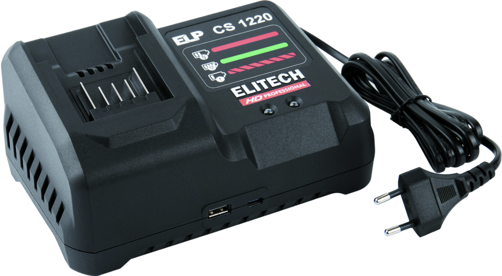 Зарядное устройство Elitech HD CS 1220 (E0911.019.00) – фото №1 Зарядное устройство Elitech HD CS 1220 (E0911.019.00) – №1
