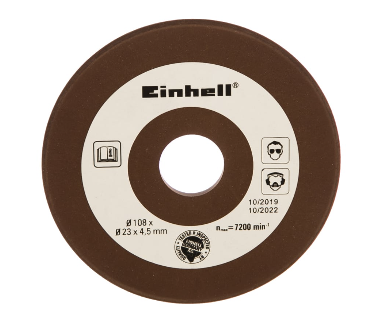 Диск заточной для цепей Einhell 108х4,5х23 мм – фото №1 Диск заточной для цепей Einhell 108х4,5х23 мм – №1