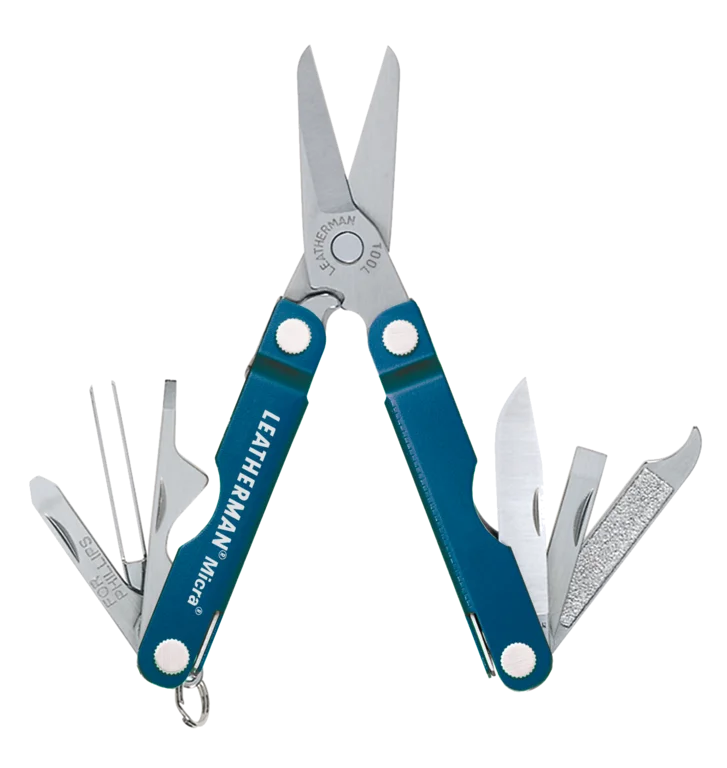 Мультитул Leatherman Micra голубой (64340181N) – фото №1 Мультитул Leatherman Micra голубой (64340181N) – №1