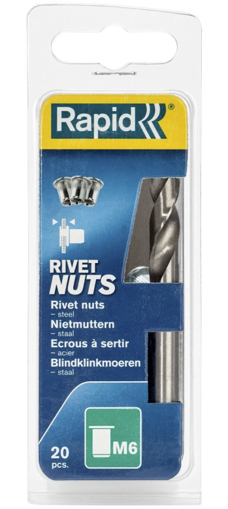 Заклепки резьбовые Rapid R:Rivets М6 (20 шт) – №1