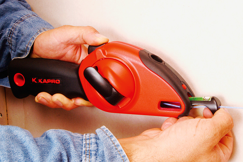 Шнур разметочный Kapro 30 м с подвесным уровнем (214) – №1