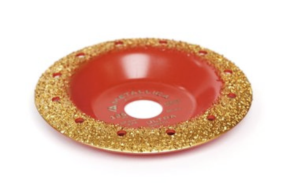 Чаша шлифовальная Metallica Ultra 125х22,2 мм #24 твердосплавная по дереву – №1