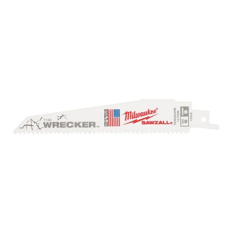 Полотно сабельное Milwaukee The Wrecker 150x3,2 мм (1 шт) – №1