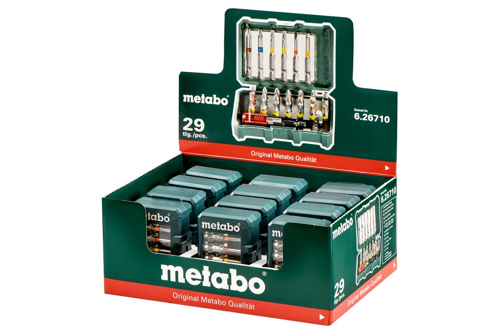 Набор бит Metabo SP (29 шт) – фото №1 Набор бит Metabo SP (29 шт) – №1