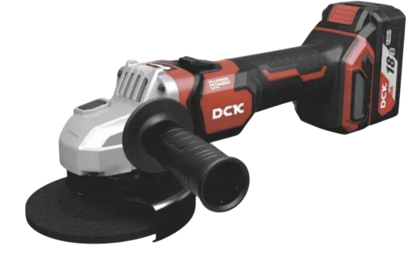 Аккумуляторная УШМ DCK KDSM04-125 18В (2х5,0 А/ч) – фото №1 Аккумуляторная УШМ DCK KDSM04-125 18В (2х5,0 А/ч) – №1