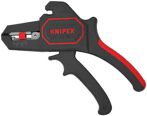 Стриппер автоматический Knipex 0.2 - 6 мм (KN-1262180SB) – фото №1 Стриппер автоматический Knipex 0.2 - 6 мм (KN-1262180SB) – №1