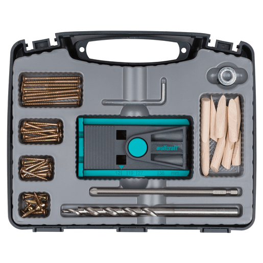 Набор для выполнения скрытых соединений Wolfcraft Undercover Jig (4642000) – №1