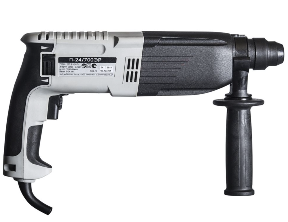 Перфоратор Интерскол П-24/700ЭР SDS-plus в кейсе – №2