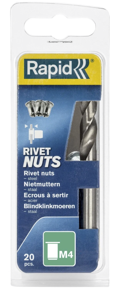 Заклепки резьбовые Rapid R:Rivets М4 (20 шт) – №1