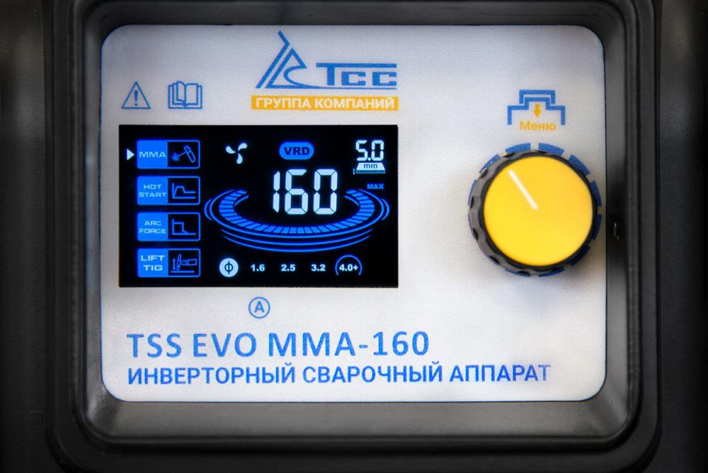 Сварочный аппарат TSS EVO MMA-160 – фото №3 Сварочный аппарат TSS EVO MMA-160 – №3