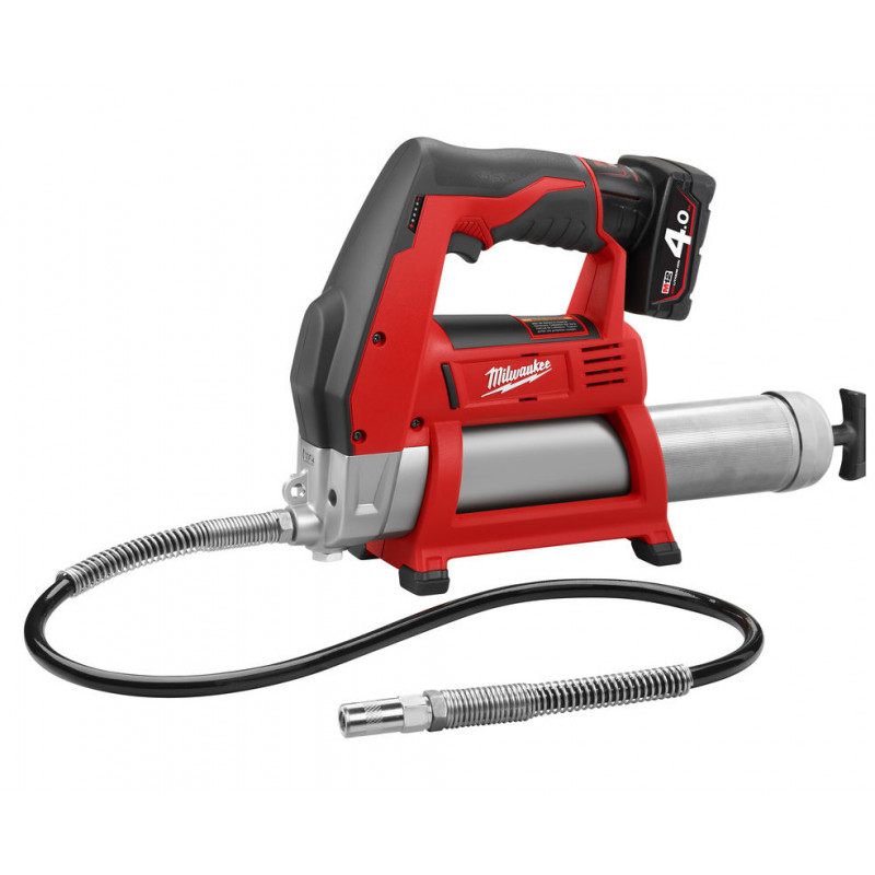 Аккумуляторный смазочный пистолет Milwaukee M12 GG-401B (1х4,0 Ач) – фото №1 Аккумуляторный смазочный пистолет Milwaukee M12 GG-401B (1х4,0 Ач) – №1