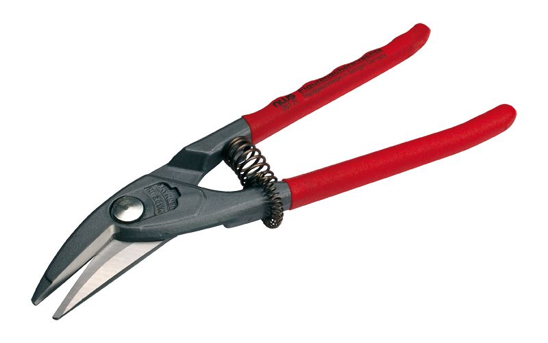 Ножницы по металлу NWS 250 мм фигурные, правый рез – №1