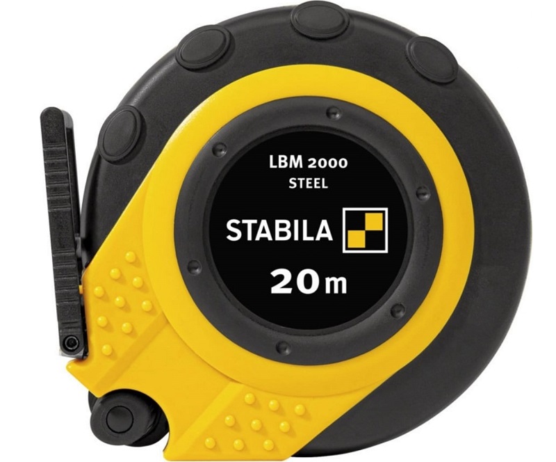Рулетка Stabila LBM 2000 Steel 20 м – фото №1 Рулетка Stabila LBM 2000 Steel 20 м – №1