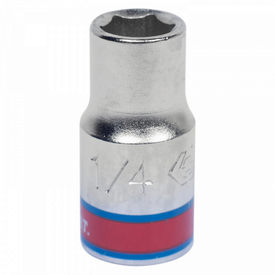 Головка торцевая King Tony 1/4", 1/4" дюймовая – фото №1 Головка торцевая King Tony 1/4", 1/4" дюймовая – №1