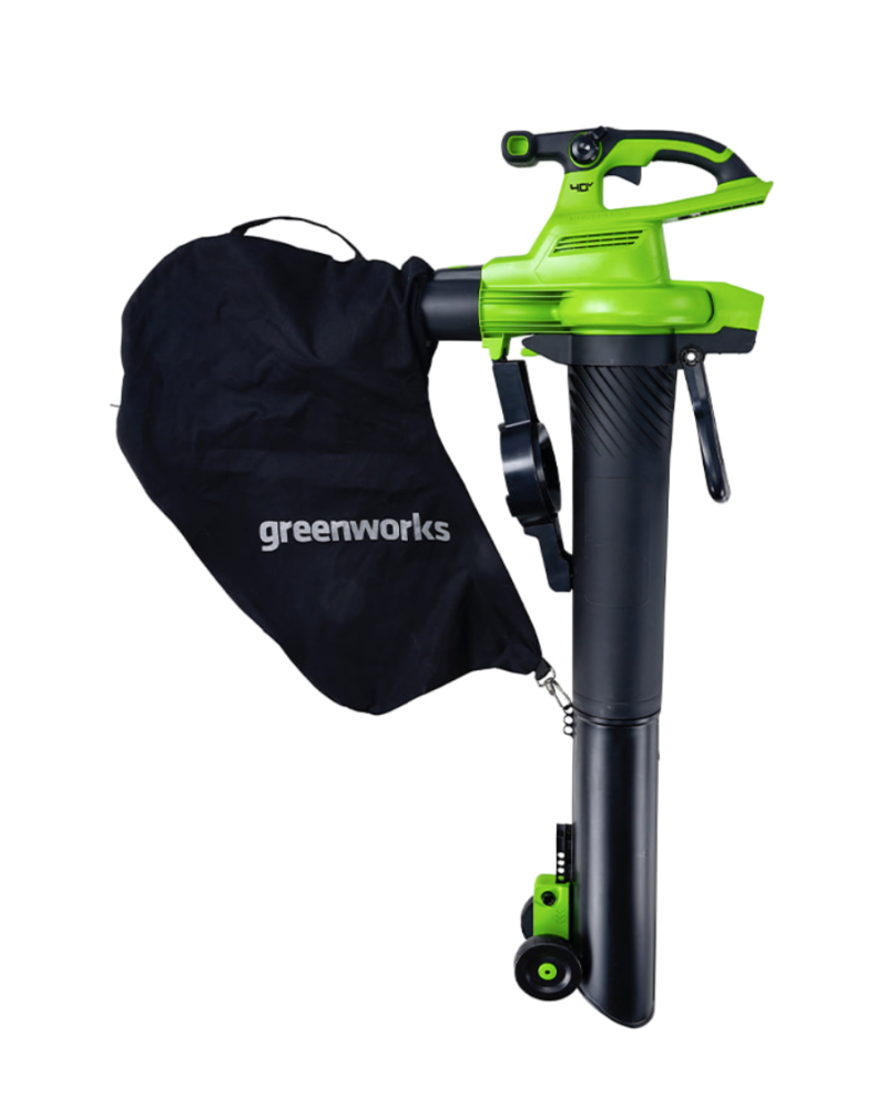 Аккумуляторный воздуходув-пылесос Greenworks 40В VT (1х4,0 Ач) – №3