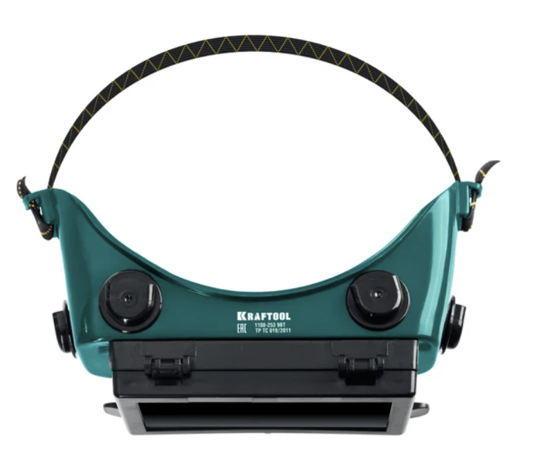 Очки газосварщика Kraftool панорамные с откидным блоком (1108) – №2