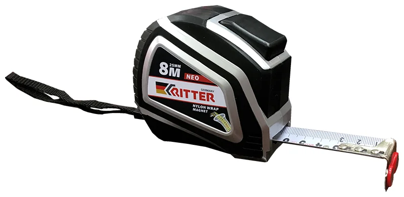 Рулетка Ritter Neo 8 м/25 мм – №1