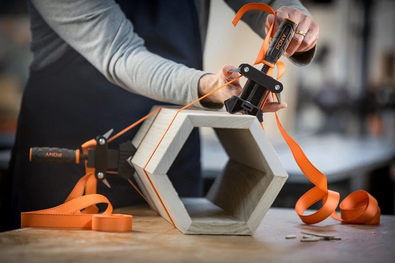 Зажим ленточный Pony Jorgensen с винтовым механизмом 15" – №5