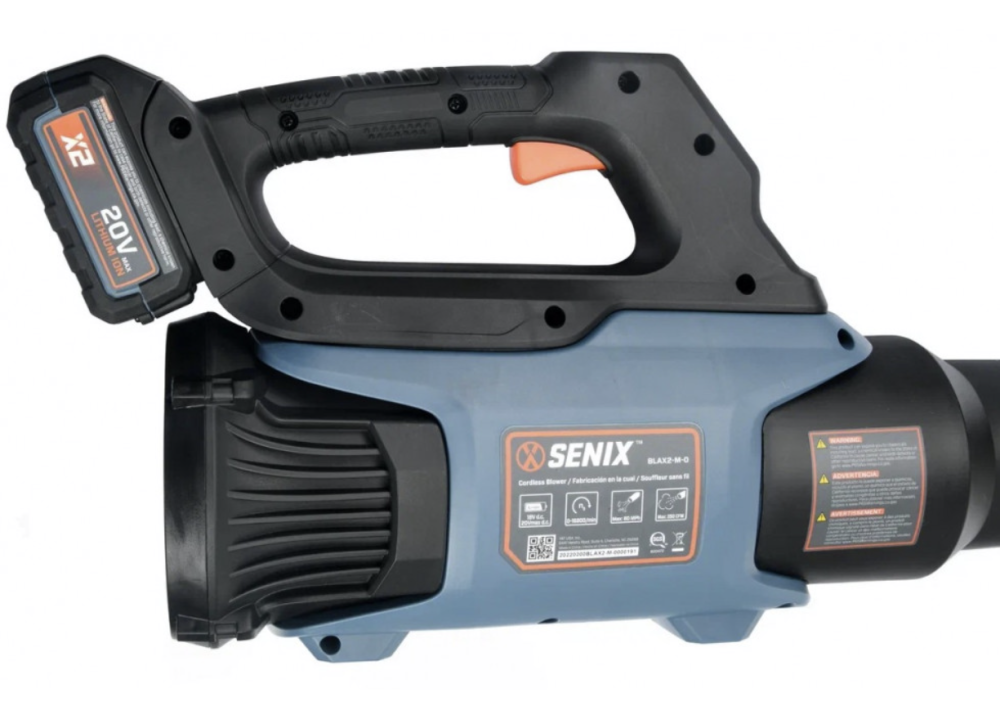 Аккумуляторная воздуходувка Senix BLAX2-M1-EU SET (1х4,0 Ач) – №1