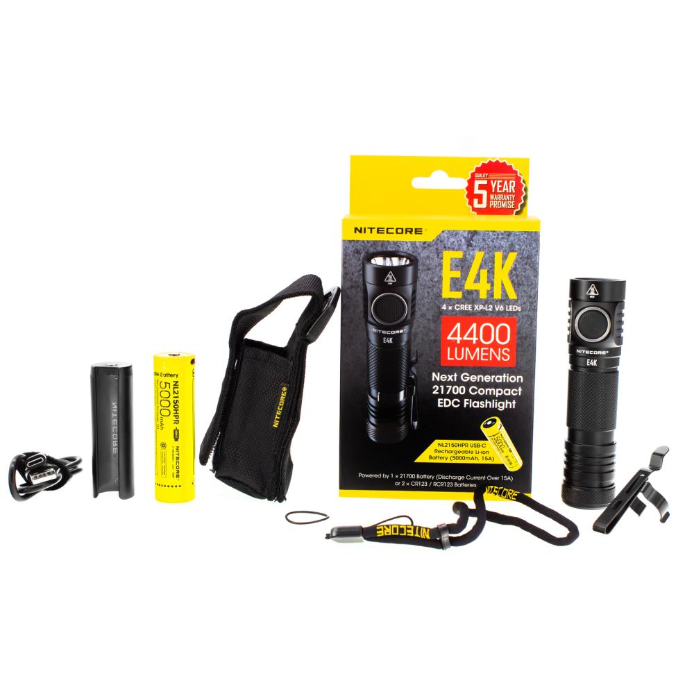 Фонарь Nitecore E4K – фото №4 Фонарь Nitecore E4K – №4