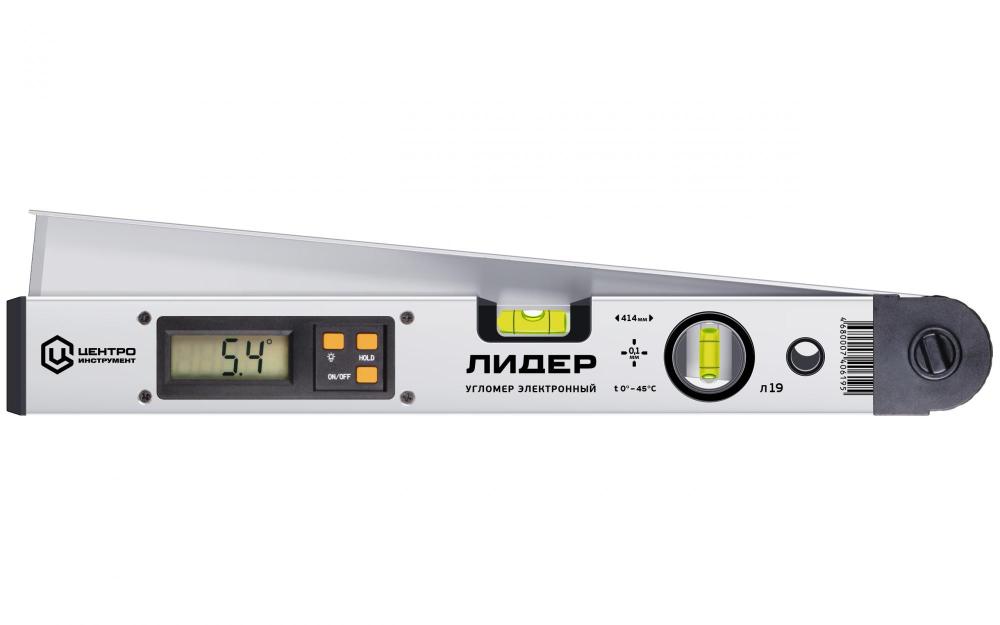 Угломер электронный ЦентроИнструмент Л19 с 2 колбами – №1