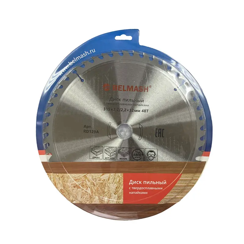 Диск пильный Белмаш 315х3,2/2,2х32/30 мм 48Т – №1