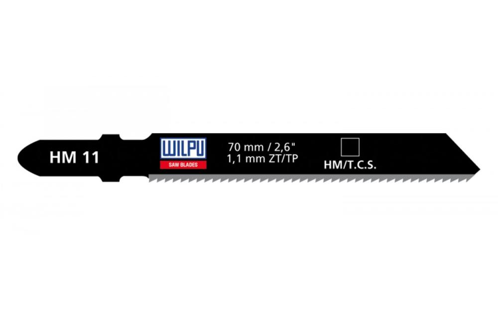 Пилка для лобзика Wilpu HM 11 76,5 мм (1 шт) – фото №1 Пилка для лобзика Wilpu HM 11 76,5 мм (1 шт) – №1