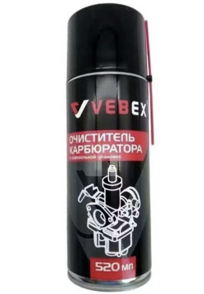 Очиститель для карбюратора Vebex 520 мл – фото №1 Очиститель для карбюратора Vebex 520 мл – №1