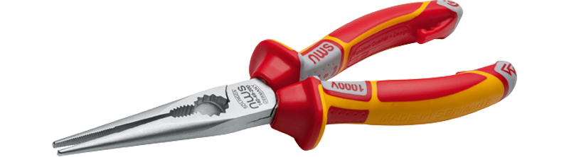 Тонкогубцы NWS VDE 1000В 205 мм (140-49-VDE-205) – фото №1 Тонкогубцы NWS VDE 1000В 205 мм (140-49-VDE-205) – №1