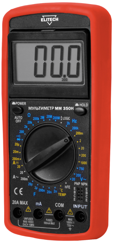 Мультиметр Elitech ММ 350Н – №1