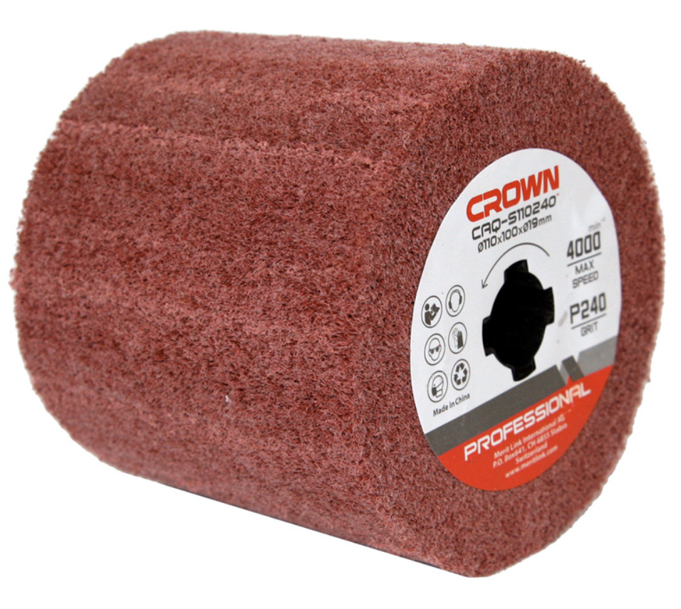Щетка для браширования Crown CAQ-S110240 абразивная – №1