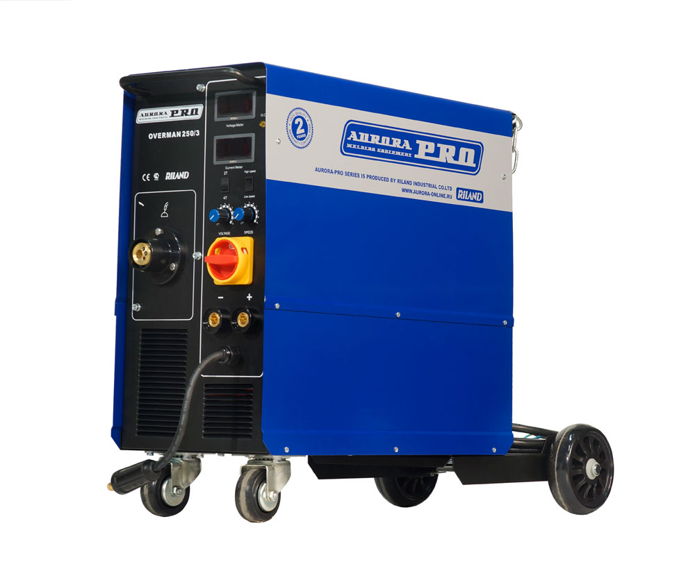 Сварочный полуавтомат Aurora PRO Overman 250/3 – фото №1 Сварочный полуавтомат Aurora PRO Overman 250/3 – №1